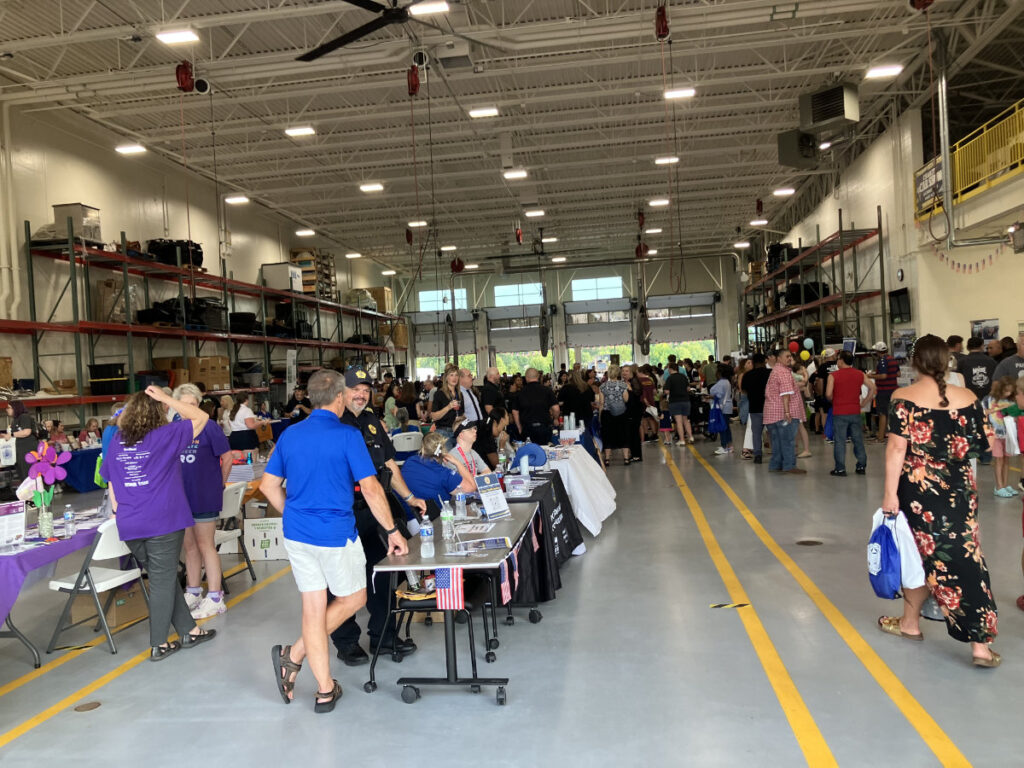 national night out inside firestation